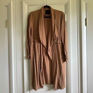 Soft trench coat